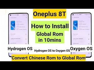 Oneplus 8t how to install global Rom and oxygen os