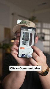 The @clickskeys Communicator looks so cool! #tech #clickscommunicator #android #imparkerburton #androidguy | Parker Burton