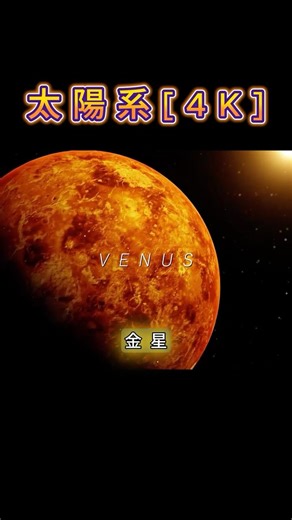 【4K宇宙映像】太陽系を旅する｜地球脈動のような壮大な宇宙の絶景