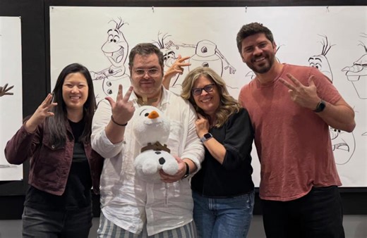 Josh Gad teases the start of production for Frozen 3