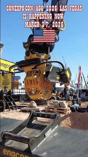 CONEXPO-CON/AGG 2026 is NOW! March 3-7, 2026 Las Vegas Convention Center