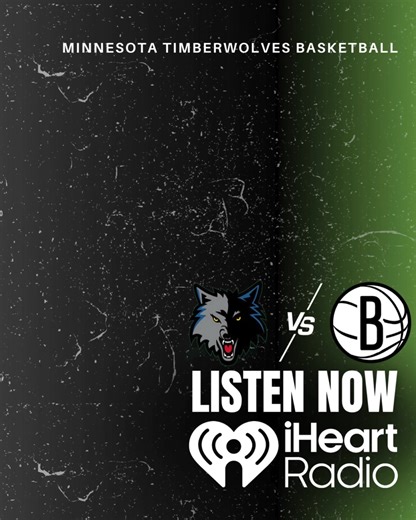 4.5K views | NOW: It's a battle with Brooklyn as they Wolves take on the Nets! TUNE IN over on the Timberwolves iHeartRadio Channel! #TakeRoot | https://www.iheart.com/live/minnesota-timberwolves-9998/ | KFAN FM 100.3 | Facebook