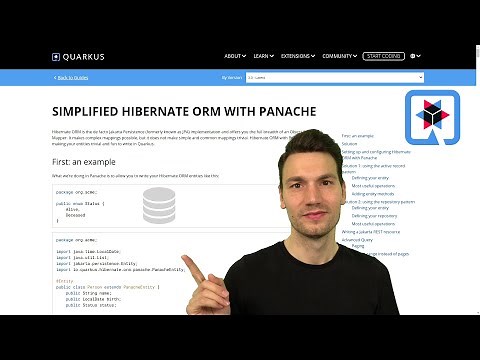 Persistence With Quarkus Panache