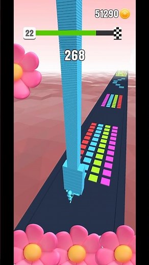 Stack Colors - Level 22 #challenge #games #iosmobilegame #gameplay #ios #stackcolors