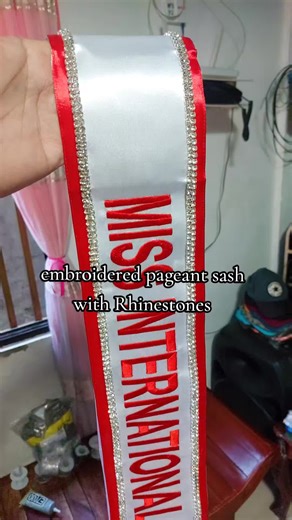 Custom Embroidered Pageant Sashes for Birthdays