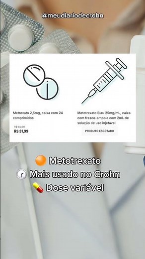 💊Uso de imunossupressores para Doença de Crohn e Retocolite Ulcerativa!
