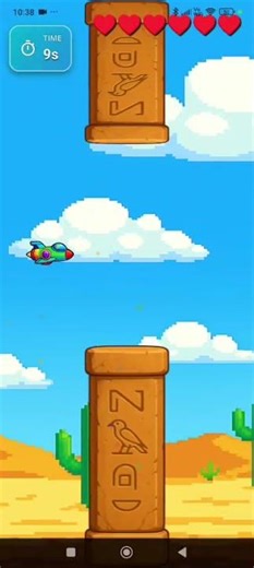 🔥 Desert Run in Flappy Jet! Level 12 With 6 Hearts 💥 | INSANE Jet Skills!