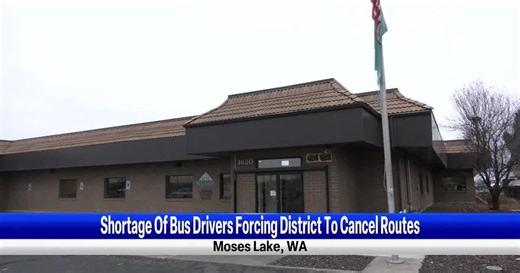 Moses Lake schools cancel bus routes due to driver shortage