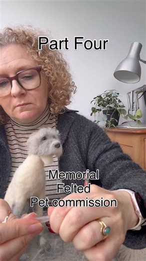 Jo Hobbs Needlefelt artist on Instagram: "🐾It’s just a click to grab information if you would like to know more about having your pet created as a wool sculpture🐾Yes, you can include fur and even ashes should you wish. My books open 1st February at 8pm GMT …. 🇬🇧 evening time …. But that could be morning or afternoon where you are! I’ll send you a link to a good time zone calculator so you don’t miss out! Most importantly if you have never messaged me before you need to go that now as your me