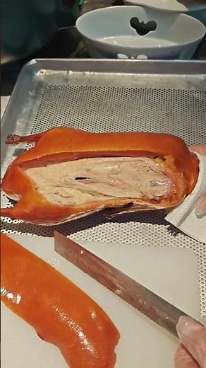 Authentic Peking Duck: Secret Fruitwood Roasting for Ultimate Crispy Skin Satisfaction of the mouth