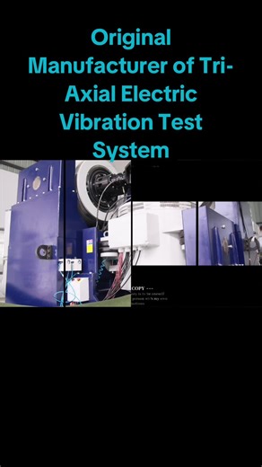Original Manufacturer of Tri-Axial Electric Vibration Test System