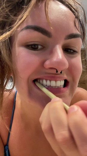 Its got to be bad for you right?😅 #toothless #dentures #concerns #teeth #foryou