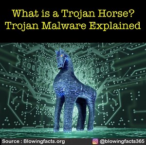 4K views · 220 reactions | What is a Trojan Horse? Trojan Malware Explained | Facts that will blow your mind | Facebook