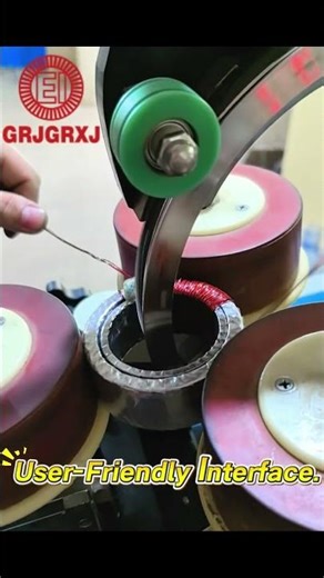 Automatic Ring Gear Head Winding Machine | High-Precision Transformer Coil Winder