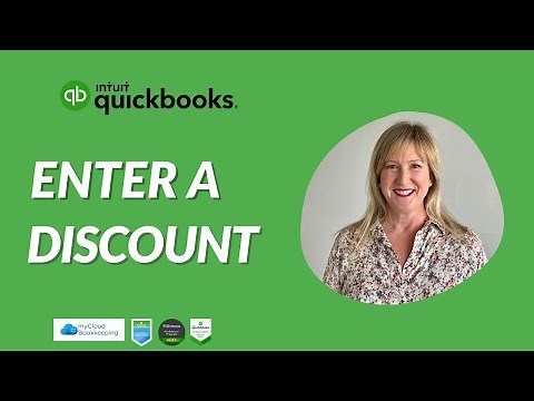 How to Enter a Discount in QuickBooks Online