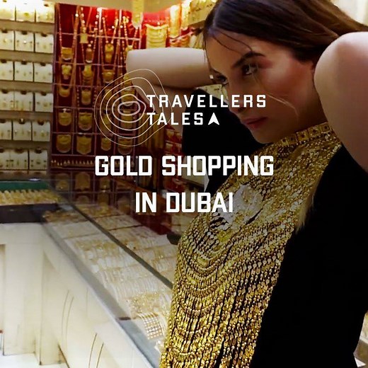Dubai's souk markets is a heaven for people who love Gold 😍 | UNILAD Adventure