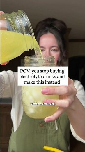 Store Bought vs Homemade Electrolyte Drinks #recipe #drinks