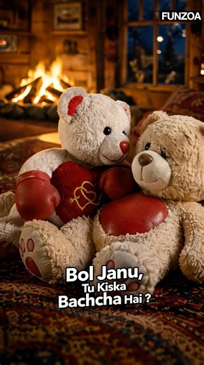 Tu Kiska Bachcha Hai #funny #gfbf #funnysong #funnyvideo #cute #couplecomedy #couplefight #funzoa