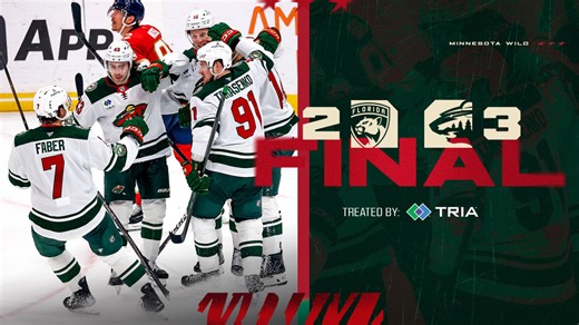 Game Recap: Wild 3, Panthers 2