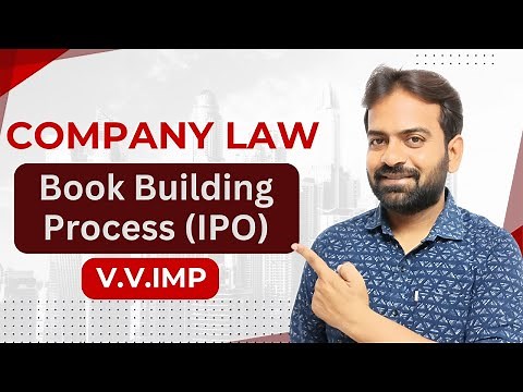Book Building Process | IPO | Company Law BCom/CA/CS | Important Question