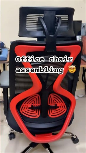 From Box to Boss Seat! 🪑Easy Office Chair Assembly in Minutes 🚀 #DIY #OfficeChair #Shorts #gaming