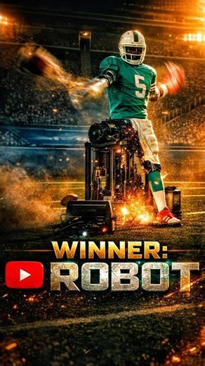 Robot vs NFL Kicker: Who Wins? 🤖