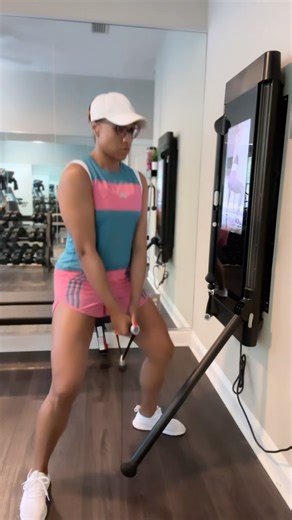 #FitFriday // I’m BACK with another set of moves to inspire your own workout regimen. This is my current Thursday circuit, where I do my second glutes and legs workout for the week. Although I’m traveling this week, I keep my same workout regimen, but I use free weights in place of my @tonal This takes about an hour to complete, but the time goes by because I keep my break between movements at 20-seconds. That ensures that my heart rate stays elevated and my muscles get fatigued. Fun fact, it’s 
