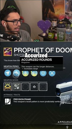 What the Best PVP Player in Destiny 2 Uses For a Shotgun