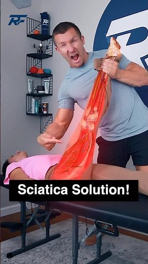 5-Step Sciatica Solution! 💥 Fix Your Sciatica Pain Fast #RehabFix