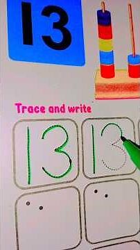 Numbers tracing and writing|Learn to Write Numbers 1-20 Tracing for kids