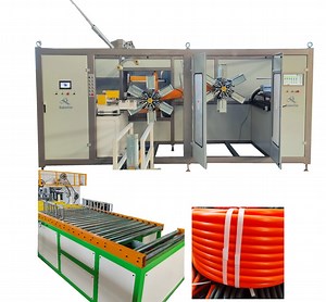 [Hot Item] 16-32mm Automatic Pipe Coiler with Wrapping for Extrusion Line