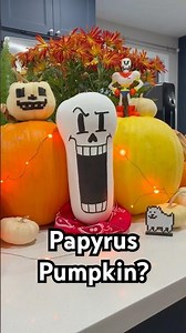 Should I make spaghetti squash? #undertale #papyrus #fyp #halloween #pumpkin #viral #deltarune #art