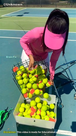 Why Are Only Yellow Balls Used In Tennis? 🥎😱