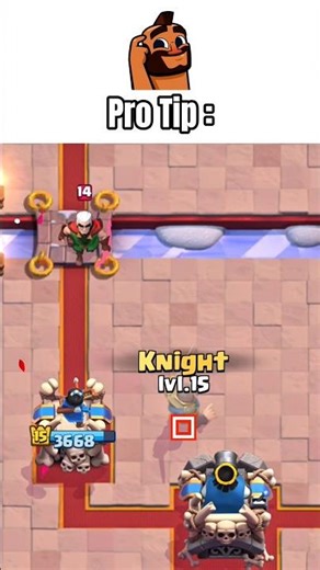 Pro tip to De-activate king tower easily✅|#clashroyale