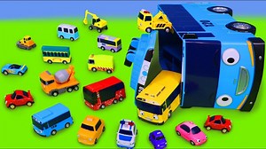 Tayo Bus Toys Fire Truck, Police Cars, Excavator, Train & Toy Vehicles Surprise for Kids | Sugarinobearus