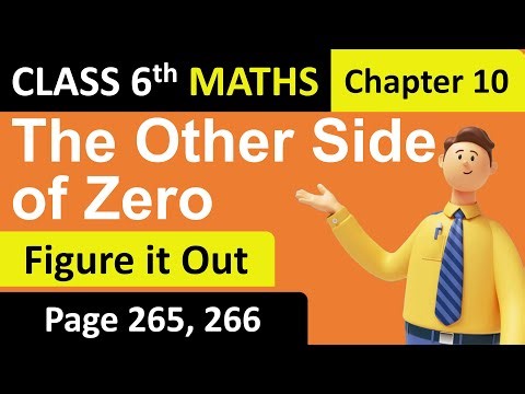 Class 6 Maths | Figure it Out | Page 265, 266 | Chapter 10 | The Other Side of Zero | Part 30 |NCERT