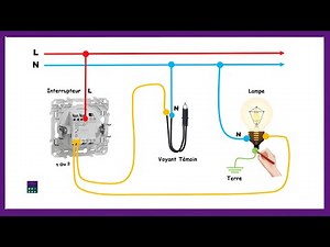 Comment Brancher Un Interrupteur Avec Voyant Lumineux Témoin #eclairage #electrique #travaux