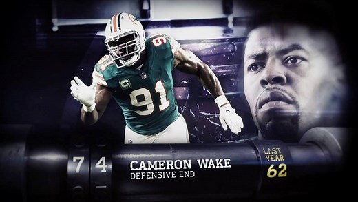 "He’s an animal. He’s a freak of nature." And Cameron Wake is STILL going strong at age 36. 💪💪 #NFLTop100 | NFL