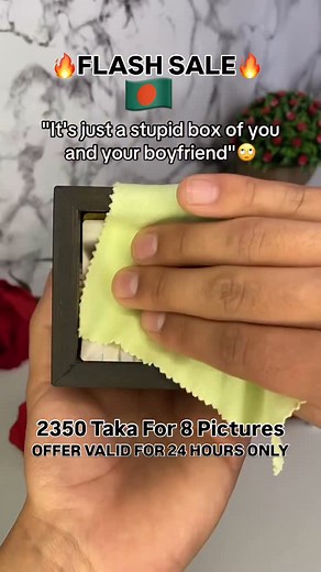 🎞️🕰️ Memory Handcranked Picture Box – 24 Hour Flash Sale! 🕰️🎞️ Spin through your sweetest memories — literally! 💫 Our vintage-inspired memory box lets you hand-crank through 8 custom photos in the most nostalgic way 🥹✨ 📸 Holds 8 personalized pictures 🖐️ Hand-cranked = no battery needed 🎁 Thoughtful gift for anniversaries, long-distance love, or just to spoil yourself 💌 🎀 Compact, aesthetic & heart-meltingly sweet! 🧨 Flash Sale Price: 2350 BDT for 8 photos 🕛 Only valid till July 23rd