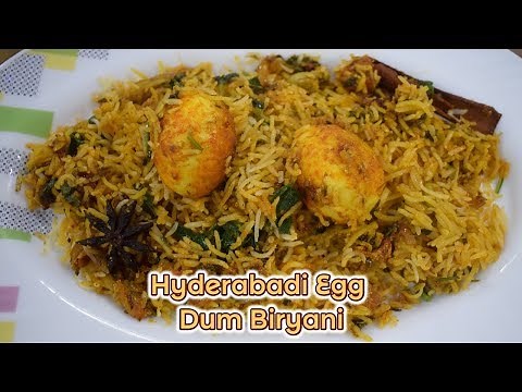 Hyderabadi Egg Dum Biryani Recipe | हैदराबादी अंडा दम बिरयानी | Egg Biryani Recipe | Anda Biryani