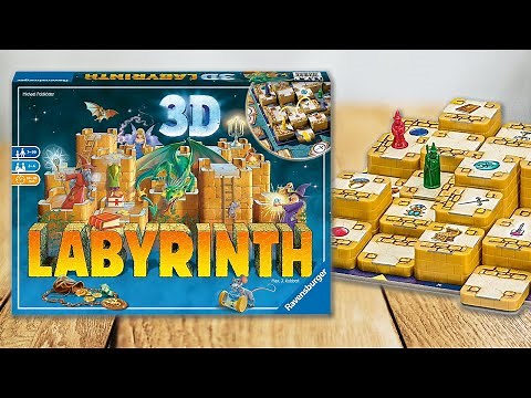 3D LABYRINTH - Spielregeln TV (Spielanleitung Deutsch) - RAVENSBURGER VERRÜCKTE LABYRINTH SPIELE