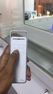 Copy -Paste Procedure for Nice Era P remote controls - Tubular motors.