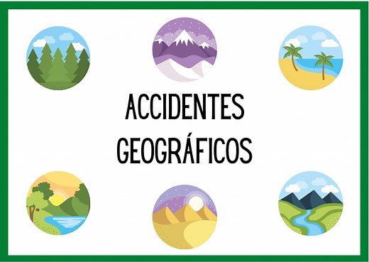 ACCIDENTES GEOGRÁFICOS | Aprende Español | Arche-ELE