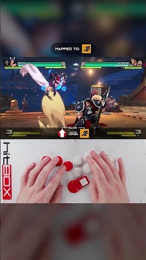 Instant Air Dash in 2XKO #HitBox #HowToHitBox #Leverless #COMBOextension #2XKO #2XKO_AlphaLab