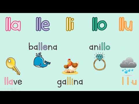 El dígrafo Ll - Aprendemos a leer y escribir. Primer grado.