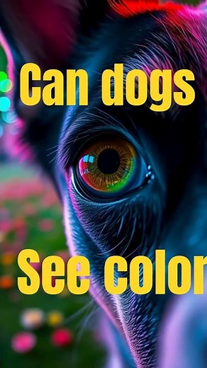 Dog Decoding: Stop Saying YOUR Dog Only See Black & White (The REAL Colors They See) #shorts