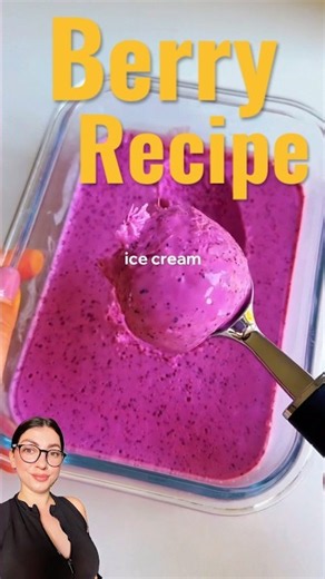 I Tried This Viral Healthy Ice Cream Recipe 🫐🍦
