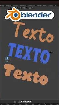 Tutorial: Fonts and Text in Blender