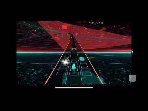 Audiosurf 2 Ep. 3227: Wave Wave & HILLArious - Into The Sea. 293K score. Mono Turbo.