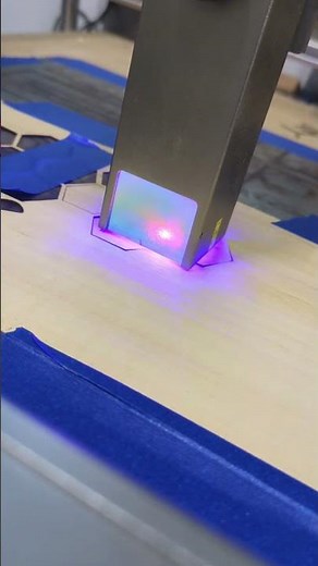 geometric marquetry using laser cutting #woodwork